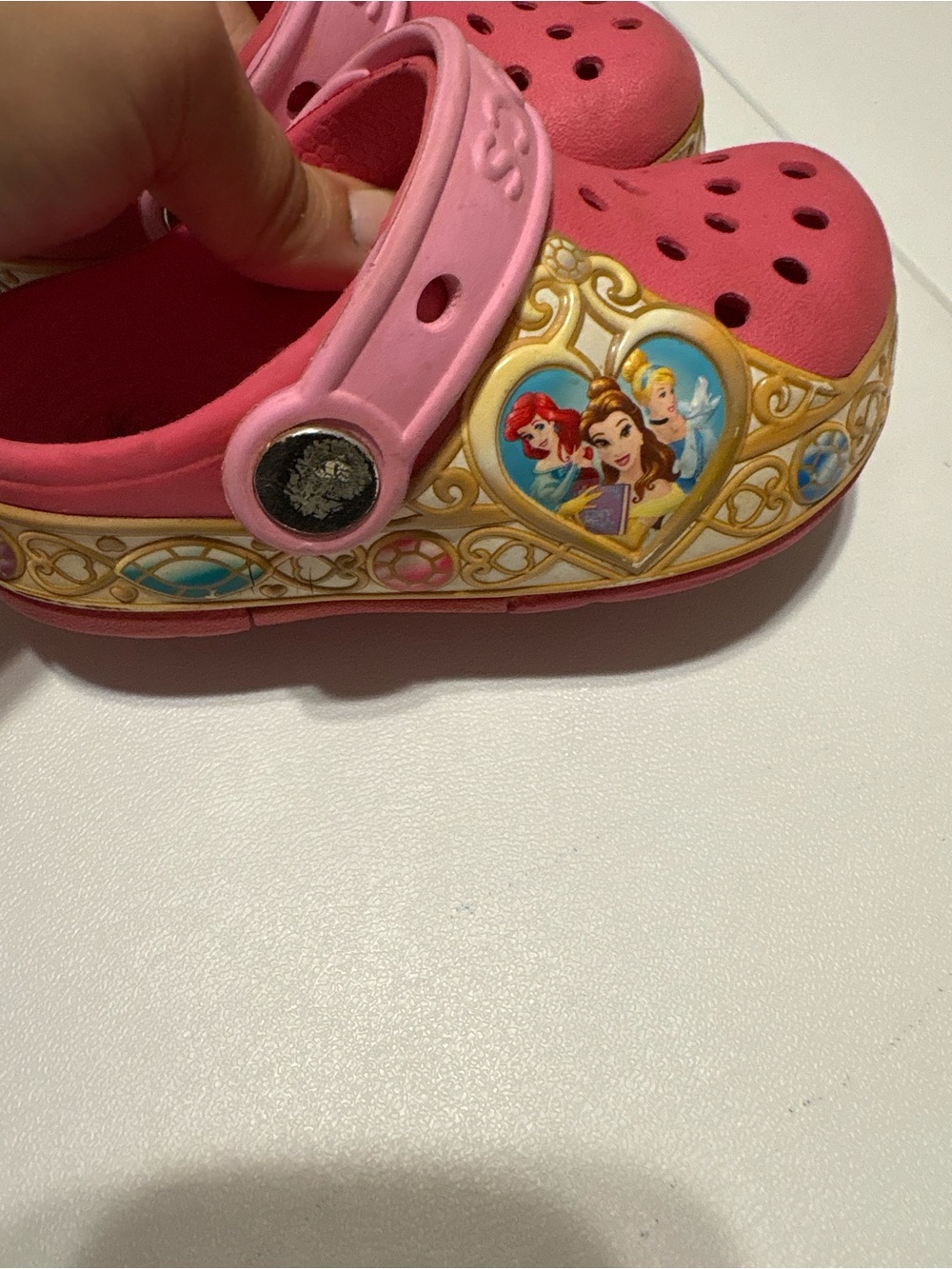 Princess Crocs // 7c - Picture 3 of 6